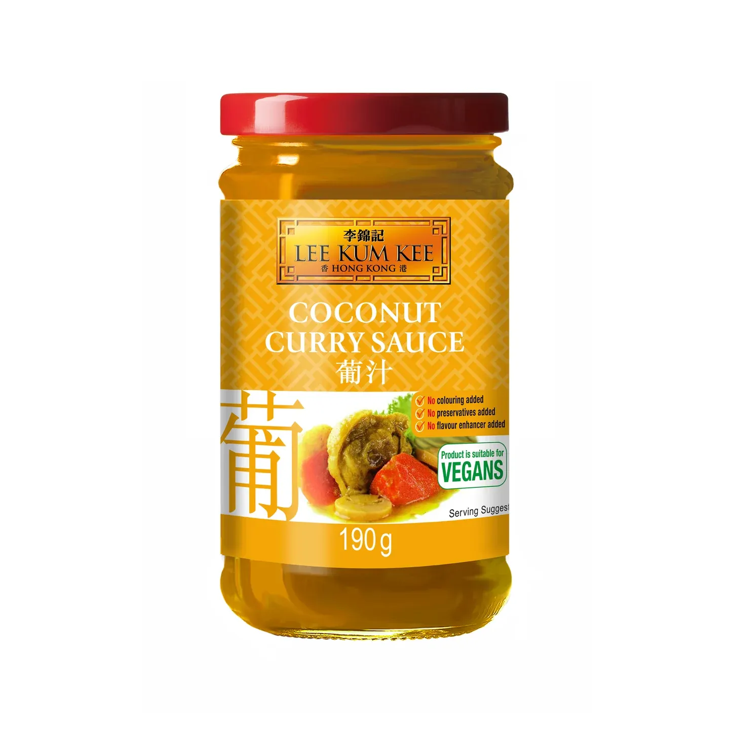 LEE KUM KEE Coconut Curry Sauce 190g 李錦記葡汁 (椰味咖哩)