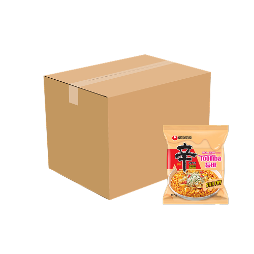 Nongshim Shin Ramyun Toomba Spicy &amp; Creamy 20x137g (CASE) 農心辛拉麵 忌廉炒麵