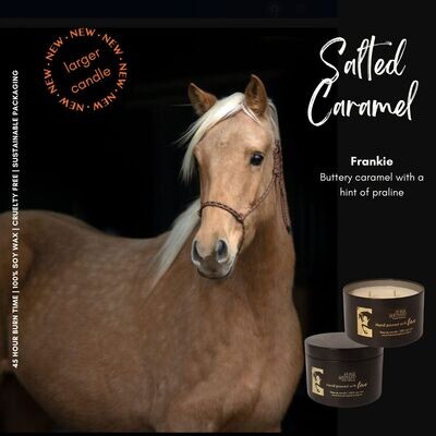 SALTED CARAMEL CANDLE - HSES FRANKIE