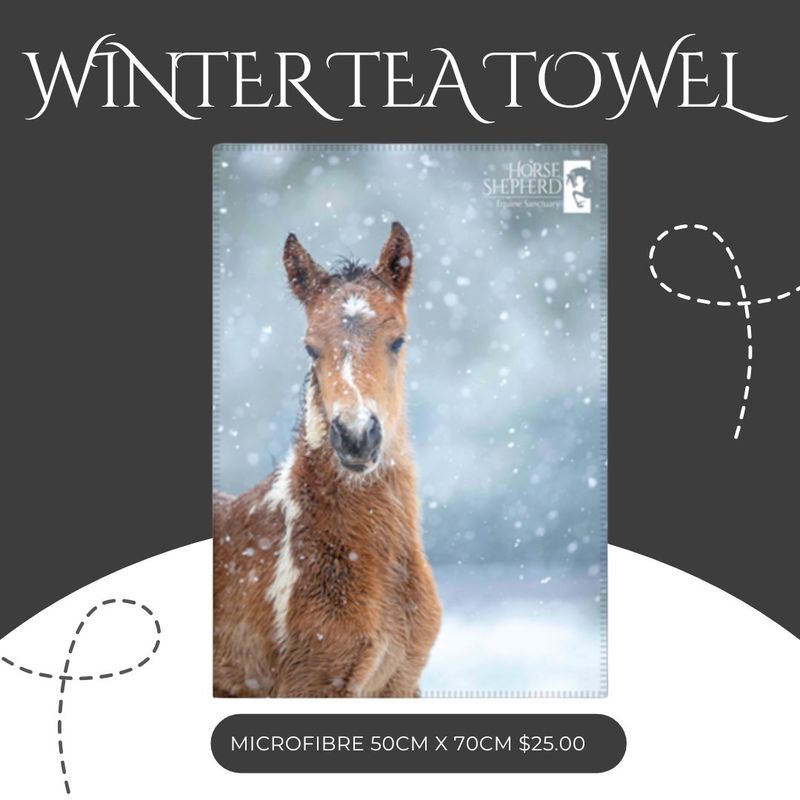 Microfibre Tea Towel - Winter