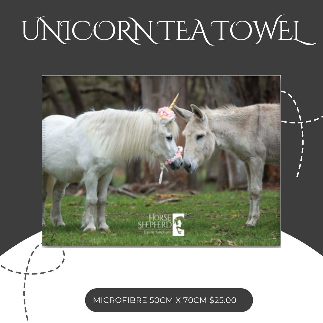 Microfibre Tea Towel - Unicorn