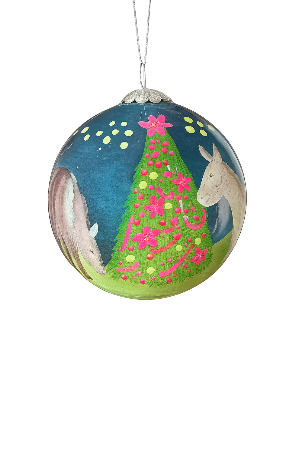 HSES Walter and Precious Christmas Baubles Donkeys