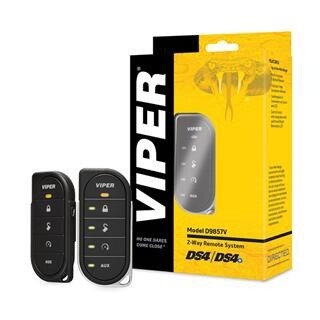 DS4 Transmitter Kits-VIPER D9857V 2-WAY LED 5-BTN RF KIT 1 MILE - Includes 7857V, 7656V, 6866T-D9857V