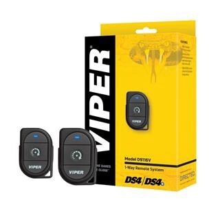 DS4 Transmitter Kits-VIPER D9116V 1-WAY 1-BTN RF KIT 1/4 MILE - Includes 7116V (x2), 6166T-D9116V