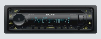Sony-Variable Color, Dual BT, NFC, Music Center, SXM, USB, 3 PRE 2V, EQ10, ExtraBass, AOA 2.0-MEXN5300BT