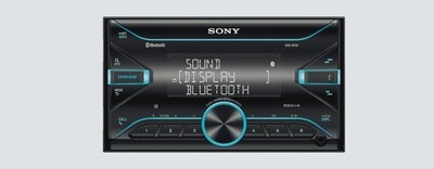Sony-Variable Color, Dual BT, Music Center, SXM, USB, 3 PRE 2V, EQ10, ExtraBass, AOA 2.0-DSXB700