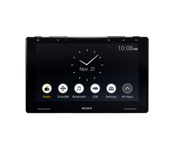 Sony-10.1" HD Mechless, White, Android Auto (Wireless), Apple CarPlay (Wireless), BT, USB (Rear, Type-C), 3 PRE 5V, EQ14, Maestro, Hi-Res Audio-XAV9500ES