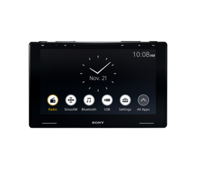 Sony-10.1" HD Mechless, White, Android Auto (Wireless), Apple CarPlay (Wireless), BT, USB (Rear, Type-C), 3 PRE 5V, EQ14, Maestro, Hi-Res Audio-XAV9500ES