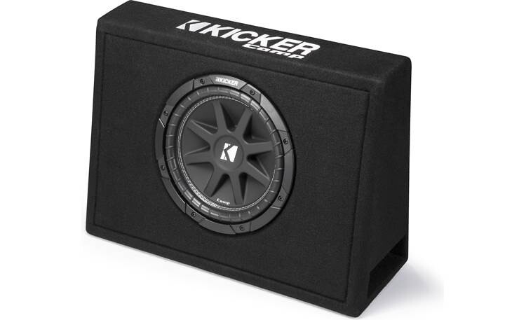 KICKER-Comp 10-inch (25cm) Sub in Thin Profile Encl, 4-Ohm, RoHS Compliant-43TC104