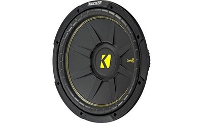 KICKER-CompC 12" (30cm) subwoofer, SVC, 4ohm, RoHS Compliant-44CWCS124