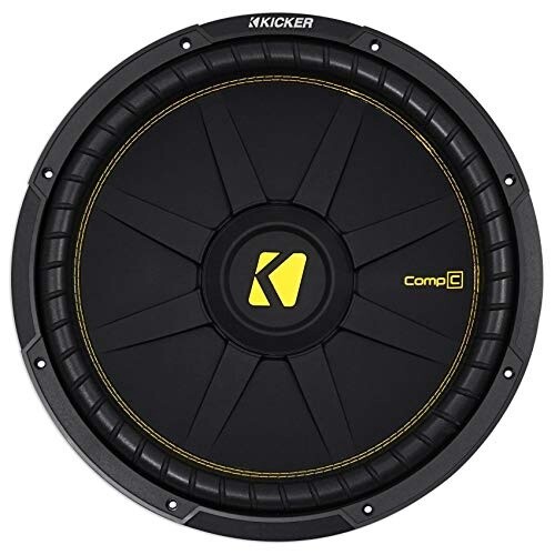 KICKER-CompC 15" (38cm) subwoofer, DVC, 4ohm, RoHS Compliant-44CWCD154