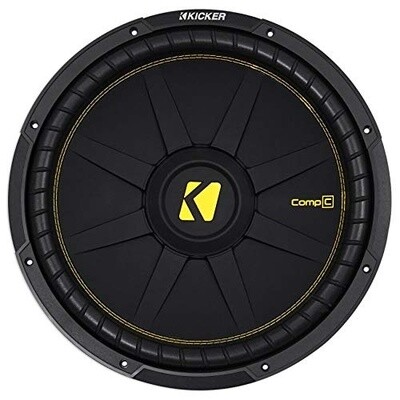 KICKER-CompC 15" (38cm) subwoofer, DVC, 4ohm, RoHS Compliant-44CWCD154