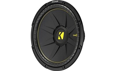 KICKER-CompC 15" (38cm) subwoofer, SVC, 4ohm, RoHS Compliant-44CWCS154