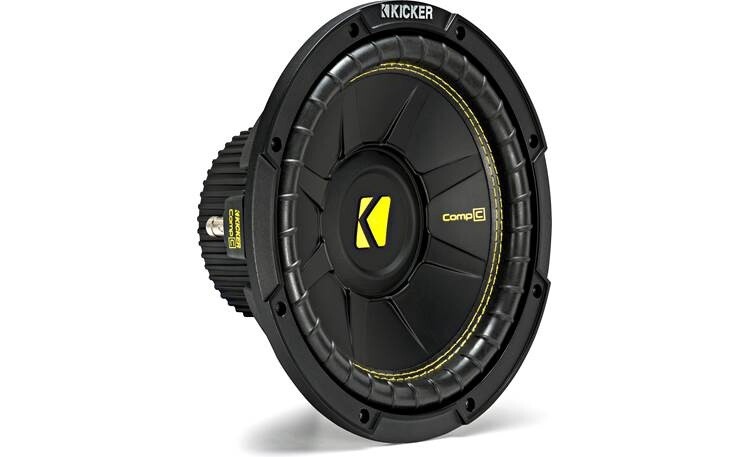 KICKER-CompC 10" (25cm) subwoofer, SVC, 4ohm, RoHS Compliant-44CWCS104