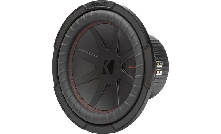 KICKER-CompR 10"(25cm) Subwoofer, DVC, 4-ohm, RoHS Compliant-48CWR104