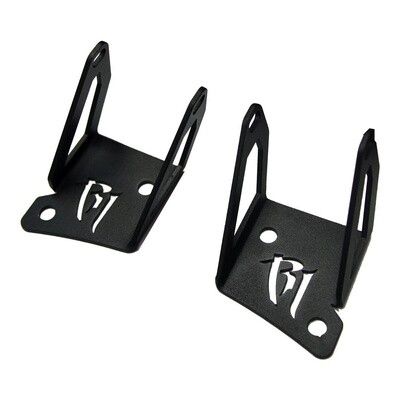 RIGID 2007-2018 Jeep JK A-Pillar Mount Kit, Fits D-Series or Radiance POD Lights-40331