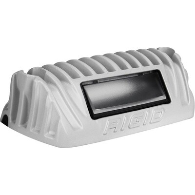 RIGID 1x2 65 Degree DC LED Scene Light, White Housing  | Single-86620