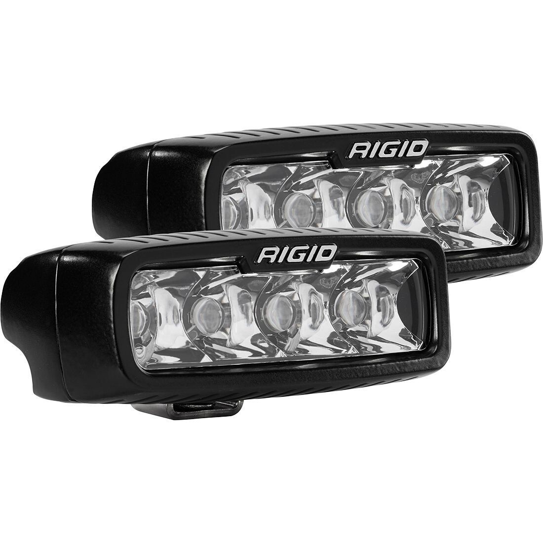 RIGID SR-Q Series LED Light, E-Mark Certified, Spot Optic, Surface Mount | Pair-90521EM