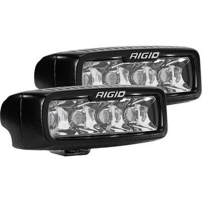 RIGID SR-Q Series LED Light, E-Mark Certified, Spot Optic, Surface Mount | Pair-90521EM