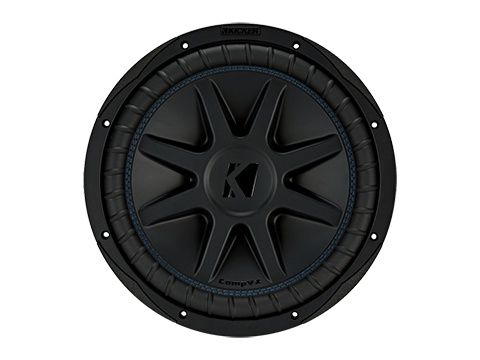 KICKER CompVX 10-Inch (25cm) Subwoofer, DVC, 2-Ohm, 600W