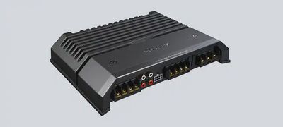 Sony-GS, Class AB, 4/3/2, 70W x 4 @ 4Ω, 80W x 4 @ 2Ω, 160W x 2 @ 4Ω, HPF/LPF, Subsonic-XMGS4