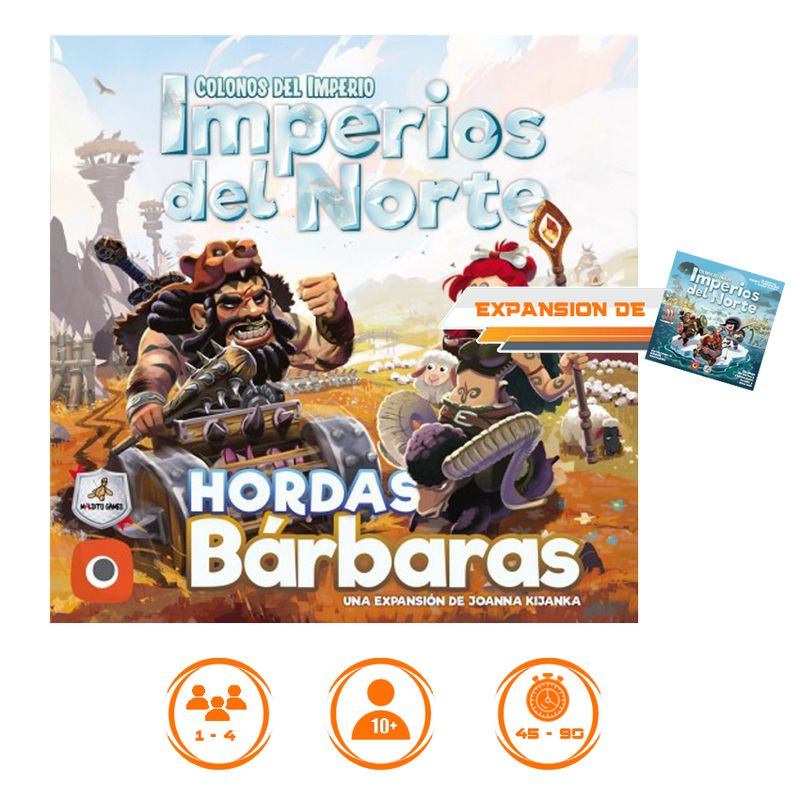 COLONOS DEL IMPERIO - IMPERIOS DEL NORTE: HORDAS BARBARAS (EXPANSION)