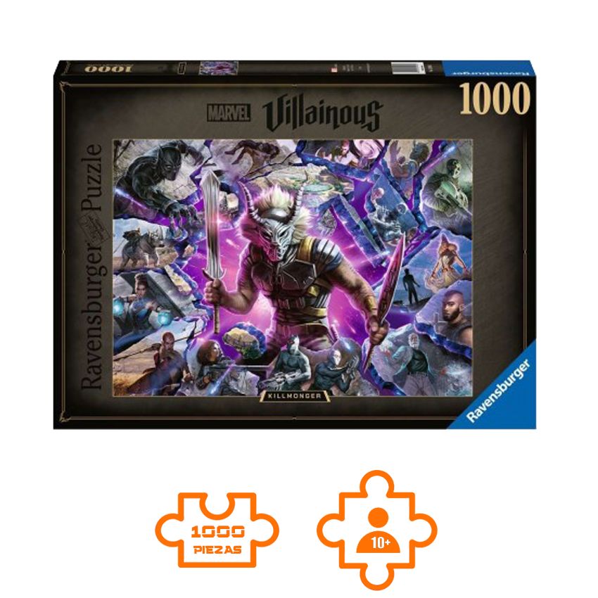 PUZZLE MARVEL VILLANOS: KILLMONGER