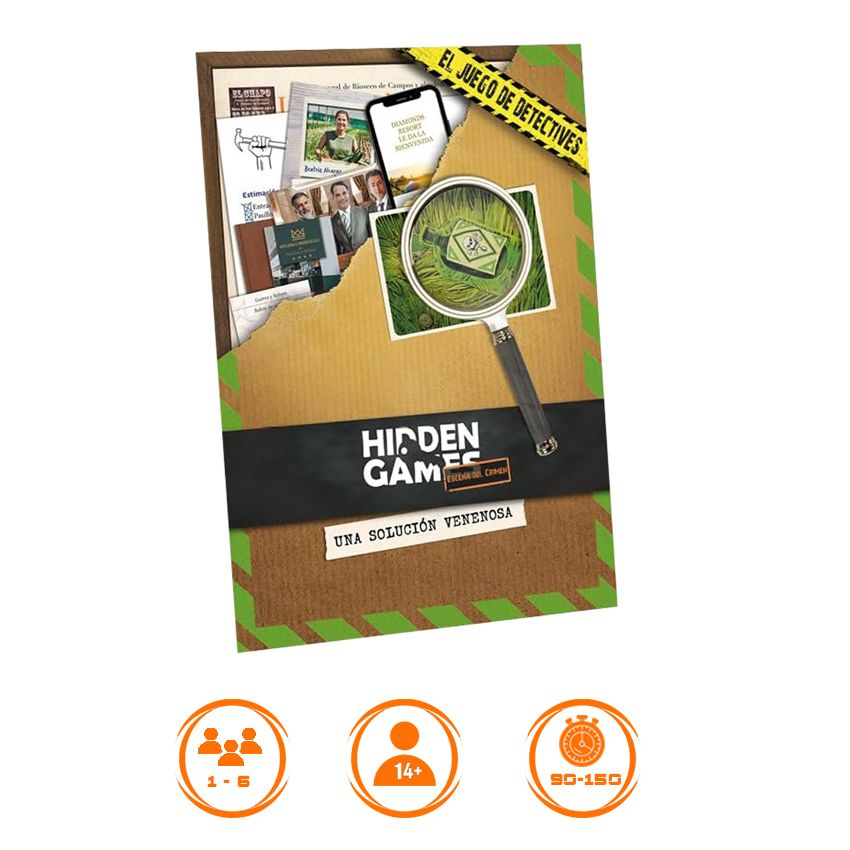 JUEGO DETECTIVES - CASO 3: UNA SOLUCIÓN VENENOSA (ESPAÑOL)