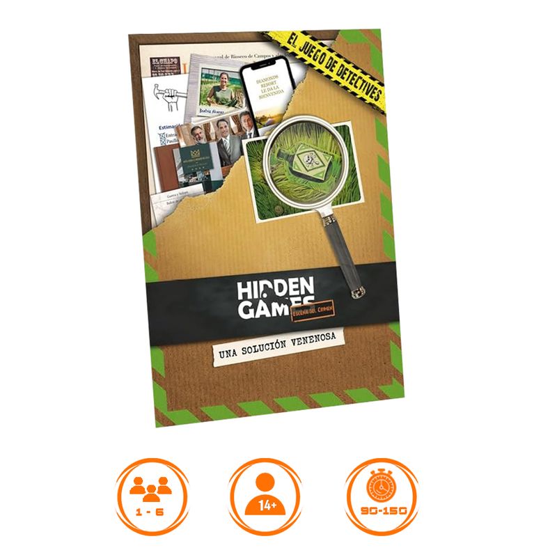 JUEGO DETECTIVES - CASO 3: UNA SOLUCIÓN VENENOSA (ESPAÑOL)