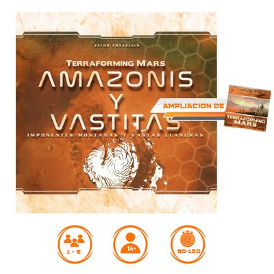 TERRAFORMING MARS: AMAZONIS Y VASTITAS (MAPA EXPANSION)