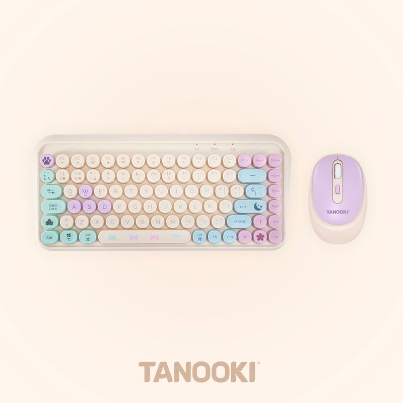 PACK TECLADO + RATON TANOOKI