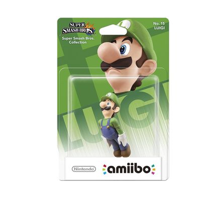 FIGURA AMIIBO LUIGI (SUPER SMASH BROS)