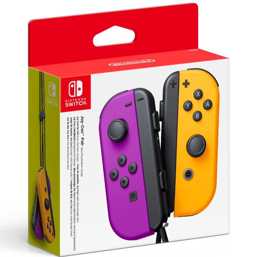 MANDO JOYCON SWITCH - LILA/NARANJA