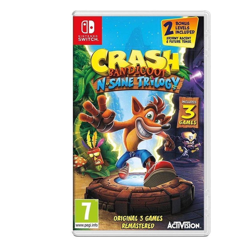 SWITCH CRASH BANDICOOT N SALE TRILOGY