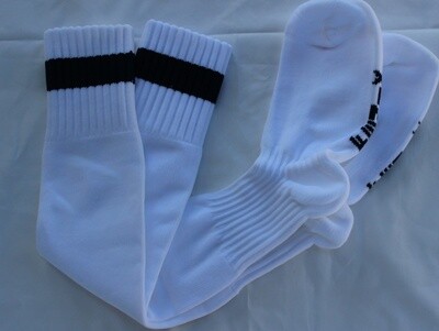 Socks Hockey- White