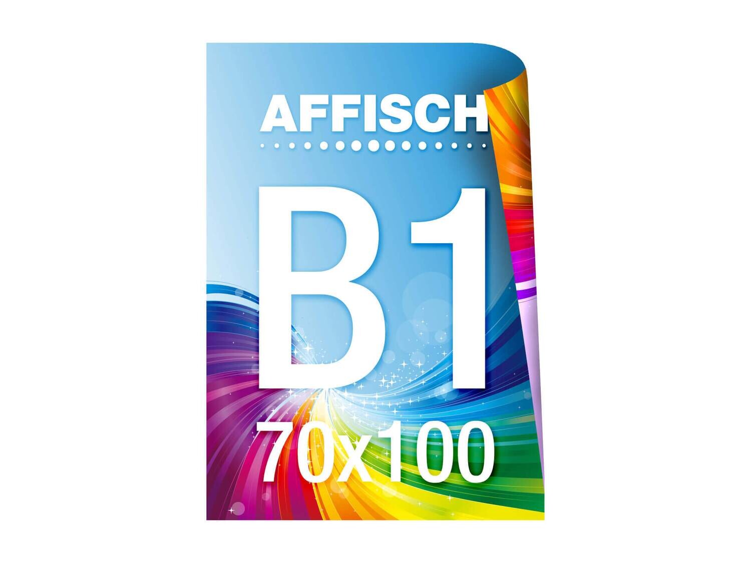 Affischer B1 (70 X 100 CM)  170 g/m²