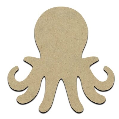 Octopus Wood Cut Shape