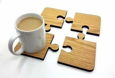 Jigsaw Coasters - Set of 4