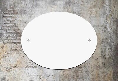 Blank Doorplate Sign for Sublimation