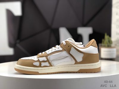 AM Skel Top Low Brown