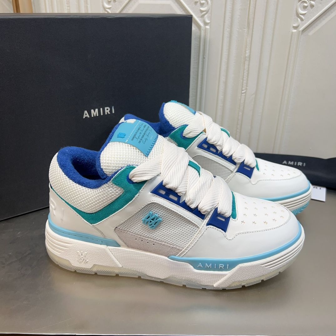 Amiri MA-1 White &amp; Blue