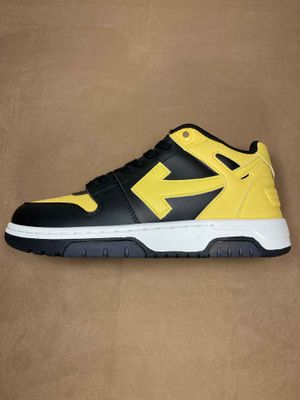 OFF-WHITE Out of Office Black Yellow
