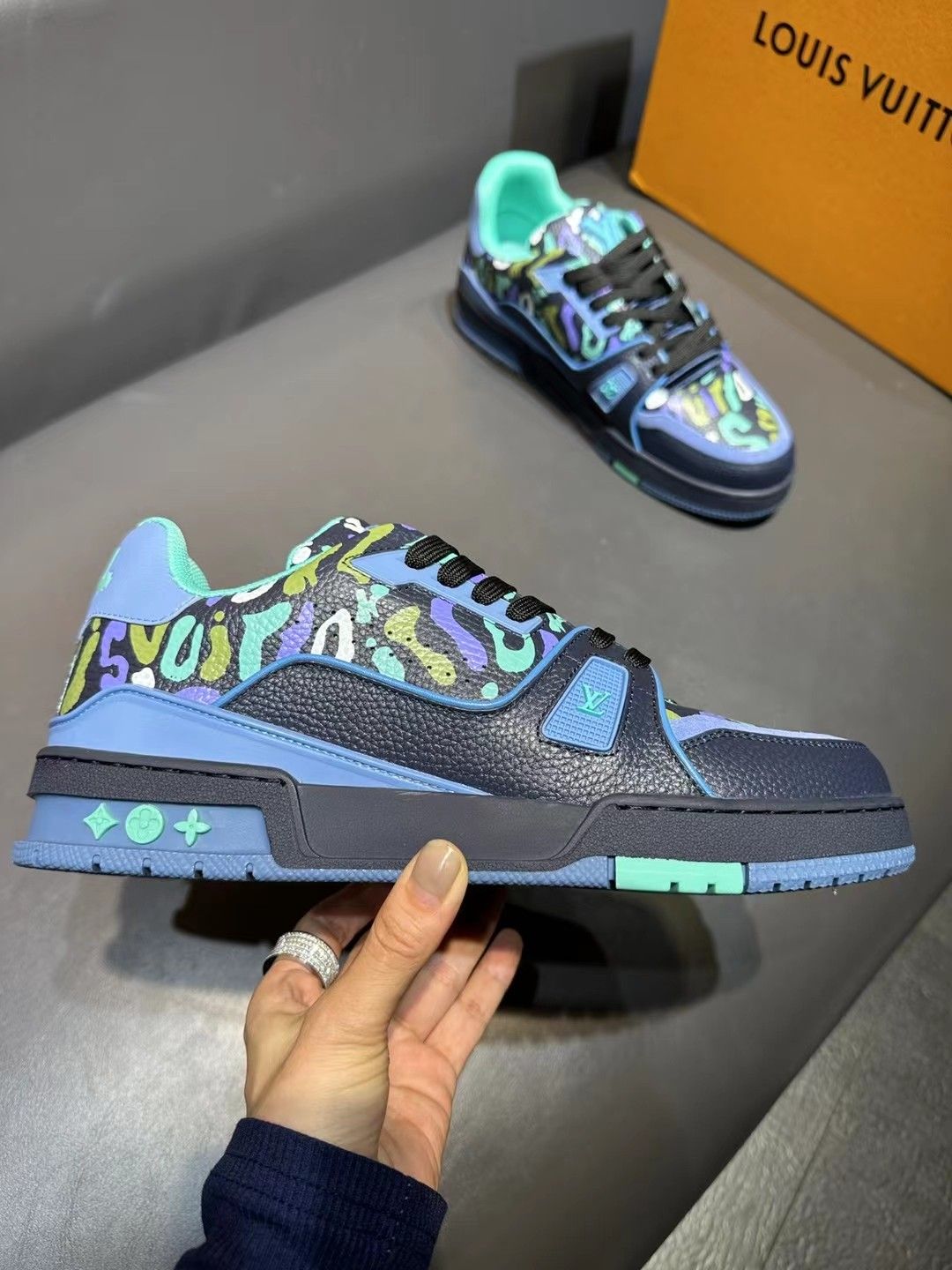Louis Vuitton Trainer Monogram Street