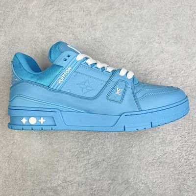 Louis Vuitton Trainer Blue Low Top