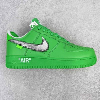 AF1 Light Green Spark