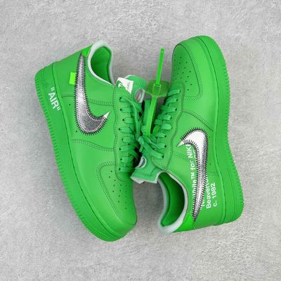 AF1 Light Green Spark