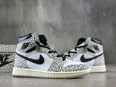 AJ1 High White Cement