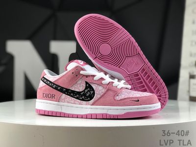 Dunk Low x Dior Pink