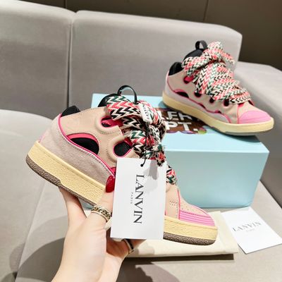 Lanvin Curb Sneaker Rose-Pink