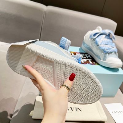 Lanvin Curb Sneaker Blue White